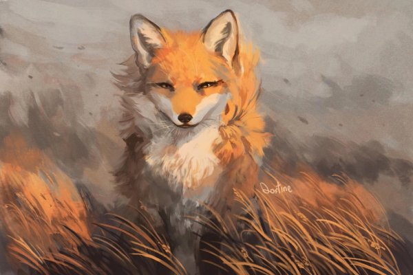 Арт с лисами