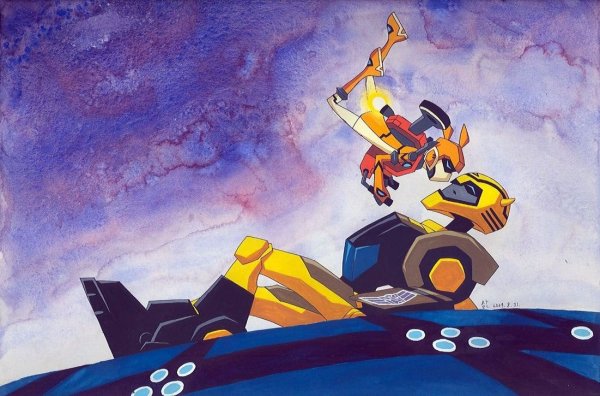 Бамблби трансформеры Анимейтед арты