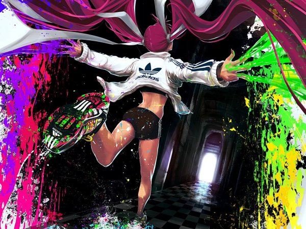 Офигенные аниме арты