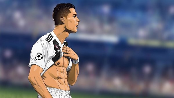 Криштиану Роналду арт