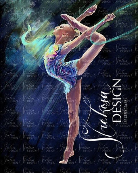 Гимнастка арт