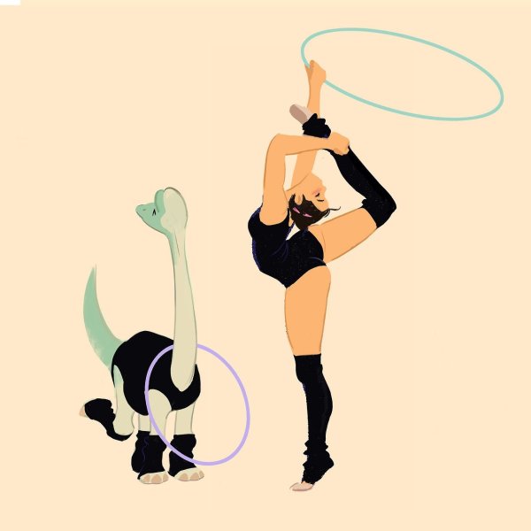 Пин гимнастика арт