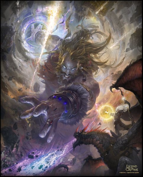 Единая богиня фэнтези арт