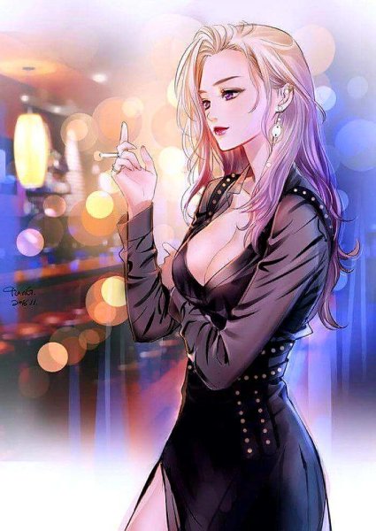 Аниме женщина