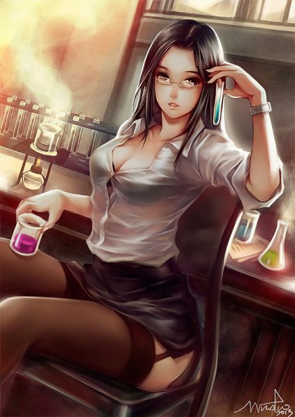 Девушка учитель арт