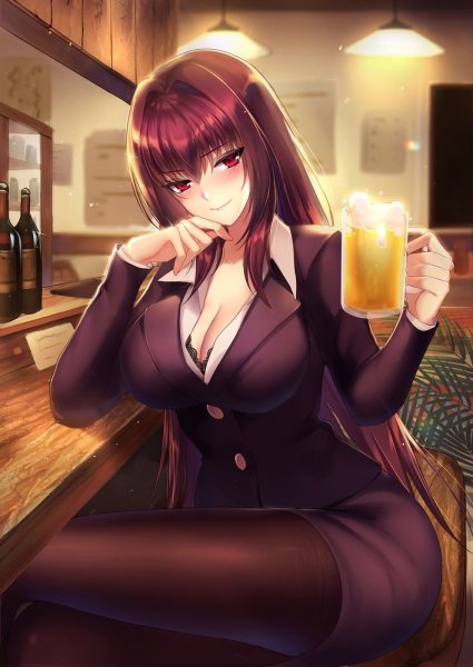 Scathach Fate Grand секретарша