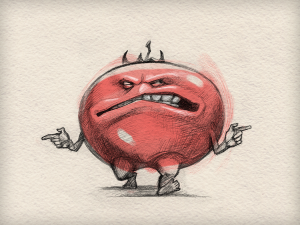 Бешеный помидор