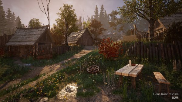 Деревня арт