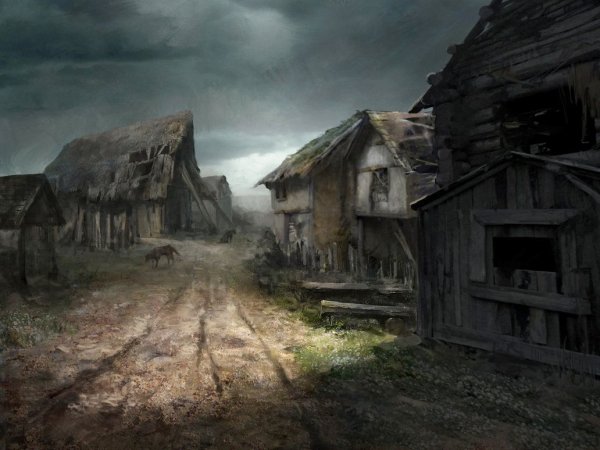 Заброшенная деревня ДНД