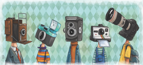 Фотоаппарат арт