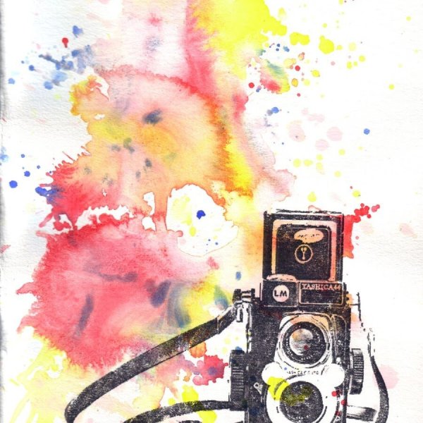 Фотоаппарат рисунок