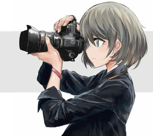Аниме с фотоаппаратом