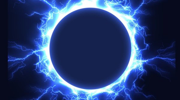 Круг из молний