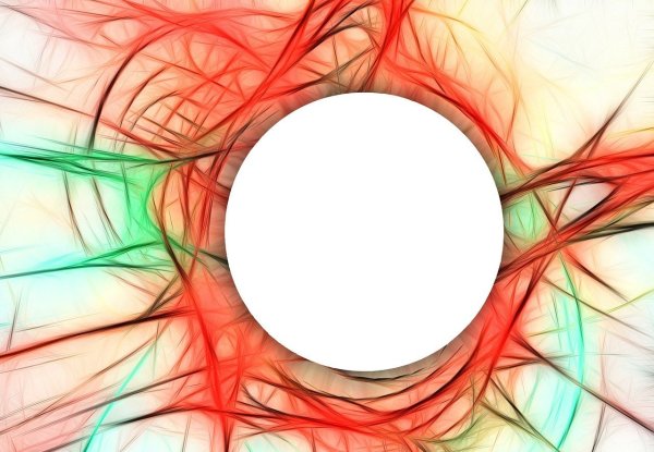 Фон круговые линии