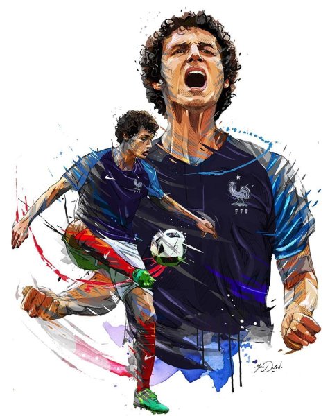 Yann Dalon Art футболисты