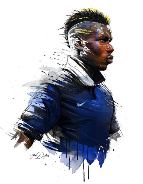 Paul Pogba портрет
