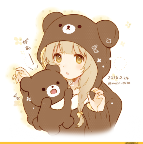 Аниме медведь