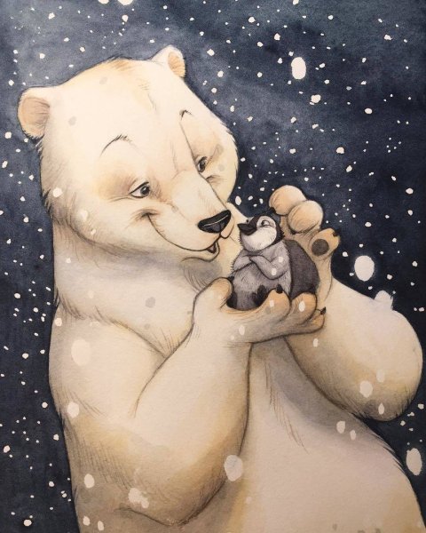 Julie mellan иллюстрации