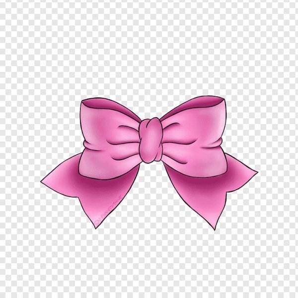 Бантик мультяшный