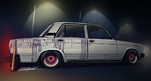 ВАЗ 2107 ФОНК