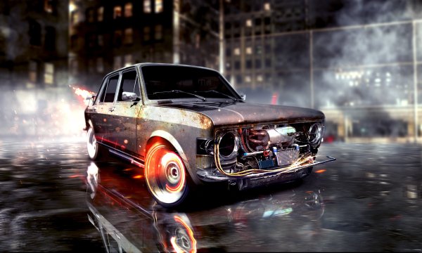 ВАЗ 2107 Боевая классика арт