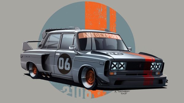 Андрей Ткаченко арты советских авто