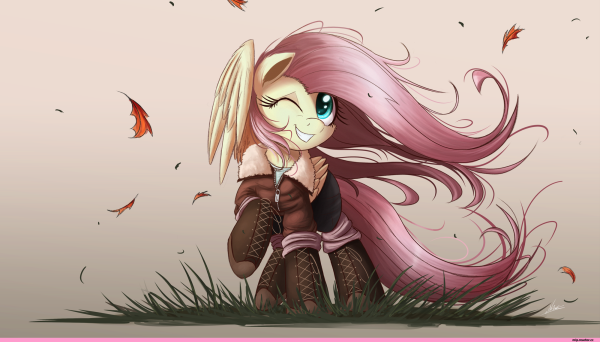 Флаттершай ОС