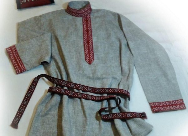 Народная рубаха косоворотка