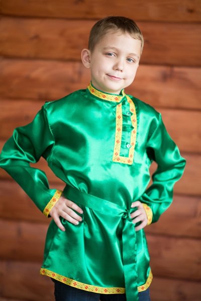 Казачья косоворотка сзади