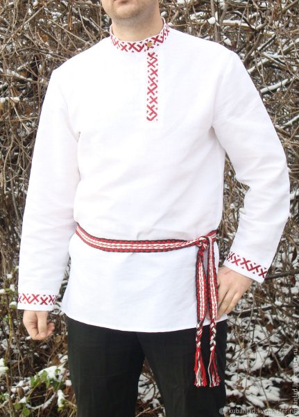 Рубаха-косоворотка древняя Русь