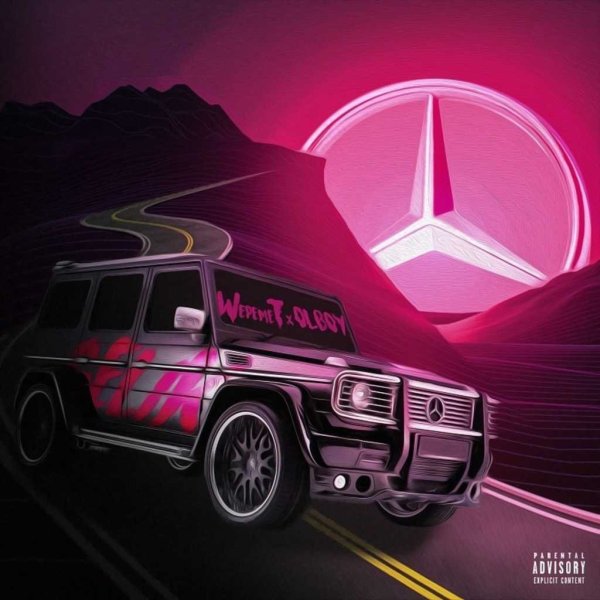 Mercedes Gelandewagen неоновый