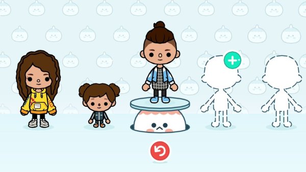 Тока бока маленькие дети