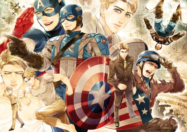 Марвел Капитан Роджерс