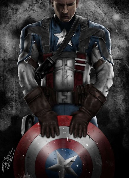 Марвел Мстители Капитан Америка