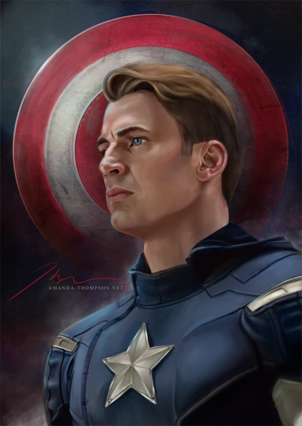 Марвел Капитан Стив Роджерс