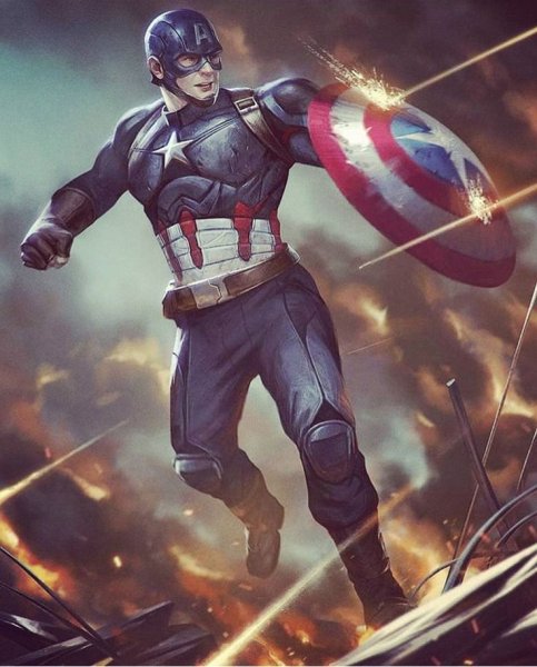 Крис Эванс Капитан Америка