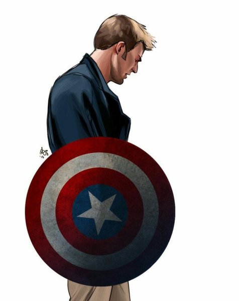 Капитан Америка концепт арт Марвел