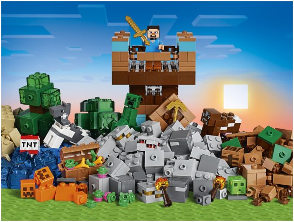 Лего майнкрафт набор крафт 2 0