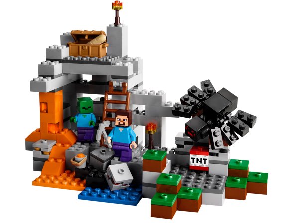 Конструктор LEGO Minecraft 21113 пещера
