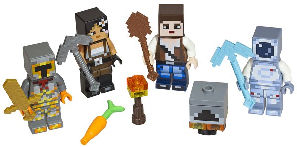 Конструктор LEGO Minecraft 853610 набор минифигурок
