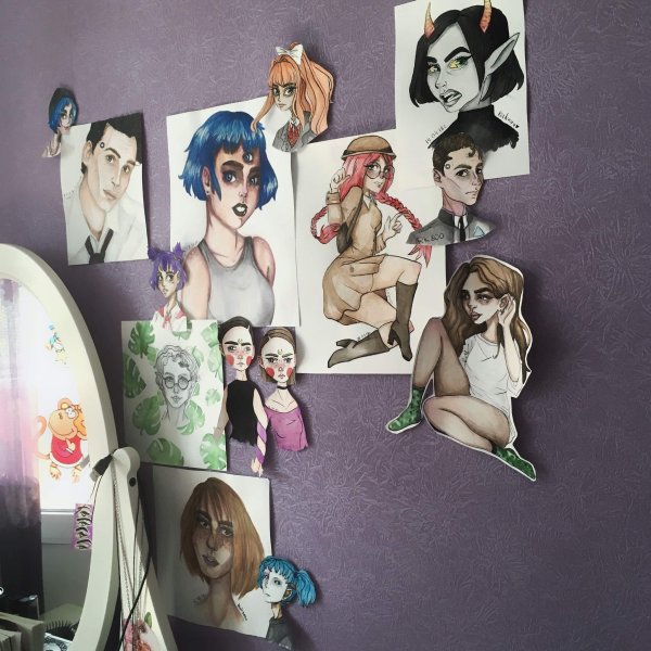 Фан арт на стену