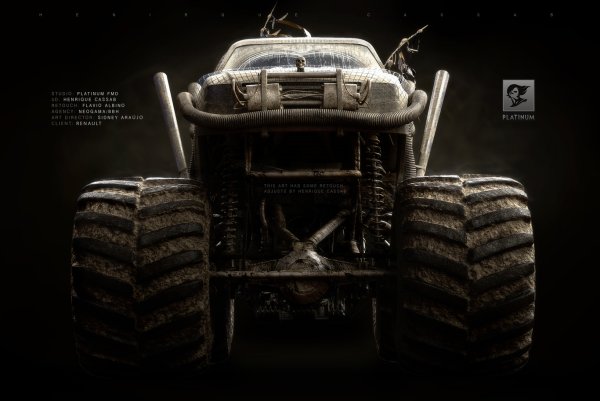 Монстр трак Рено