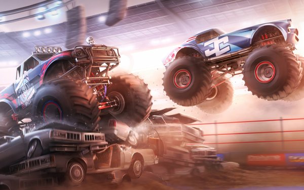 Монстр трак арт