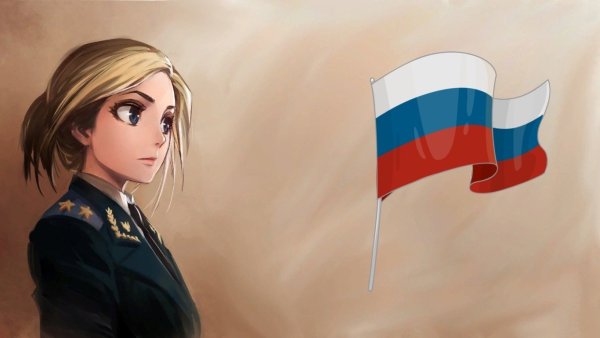 Аниме тянка Российская Империя