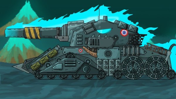 Левиафан танк сбоку