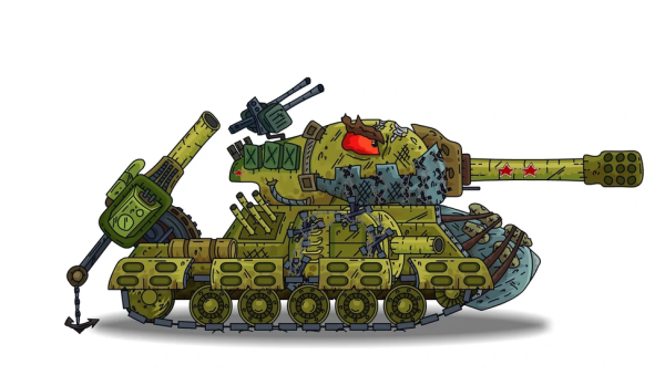 ИС 44 мультики про танки Геранд