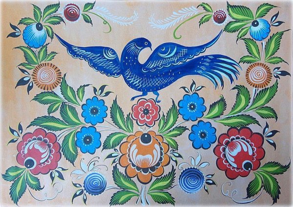 Городецкая роспись в Витейка