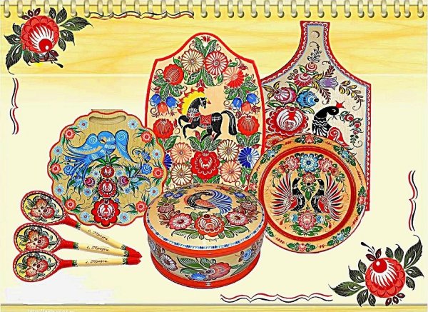 Народные промыслы Нижегородской области Городецкая роспись