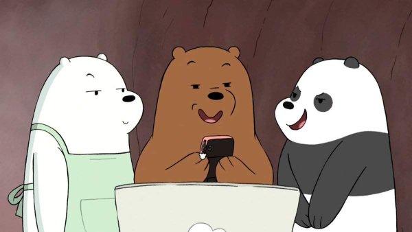 Белый Гризли и Панда мультсериал