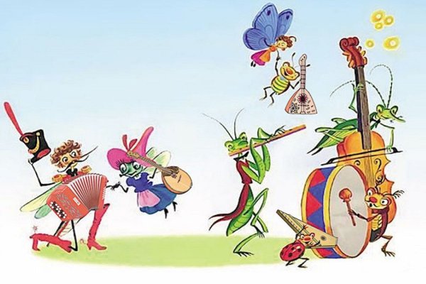 Чуковский Муха Цокотуха комар